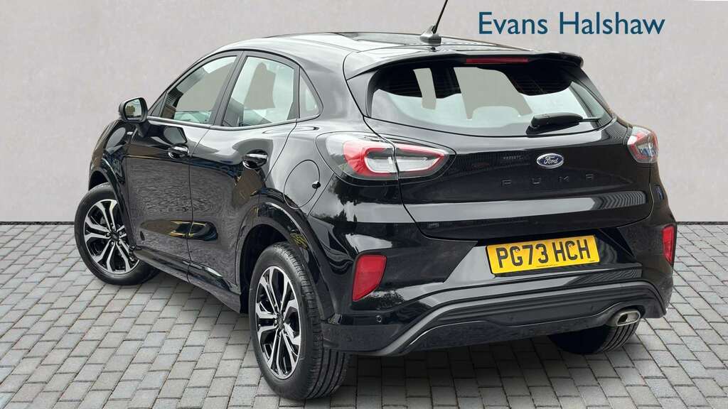 Ford Puma 1.0 Ecoboost Hybrid Mhev St-line 2024 PG73HCH Black #2