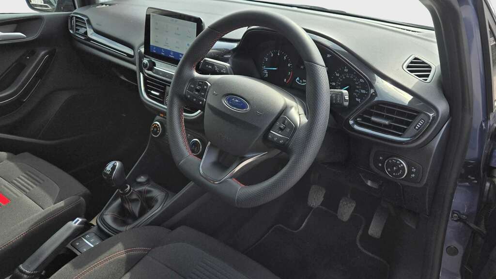 Ford Fiesta 1.0 Ecoboost Hybrid Mhev 125 St-line 2023 FD23TOV Blue #6