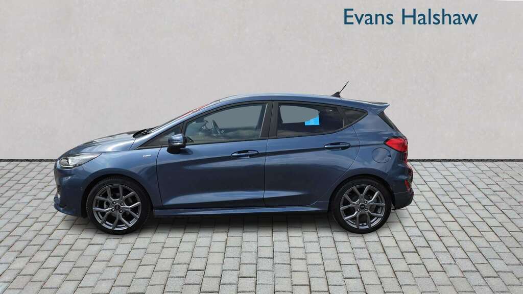 Ford Fiesta 1.0 Ecoboost Hybrid Mhev 125 St-line 2023 FD23TOV Blue #2