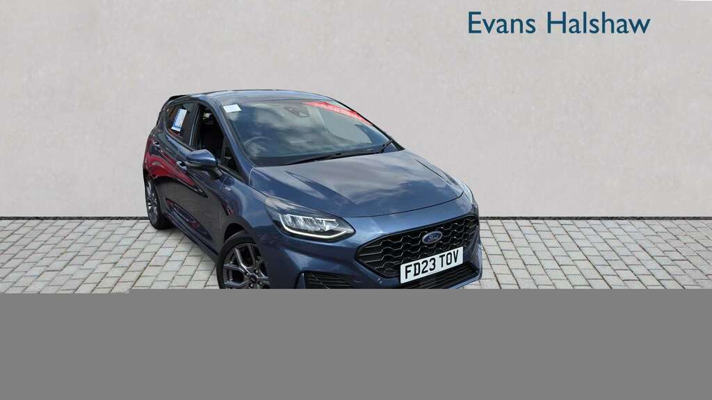 Ford Fiesta 1.0 Ecoboost Hybrid Mhev 125 St-line 2023 FD23TOV Blue