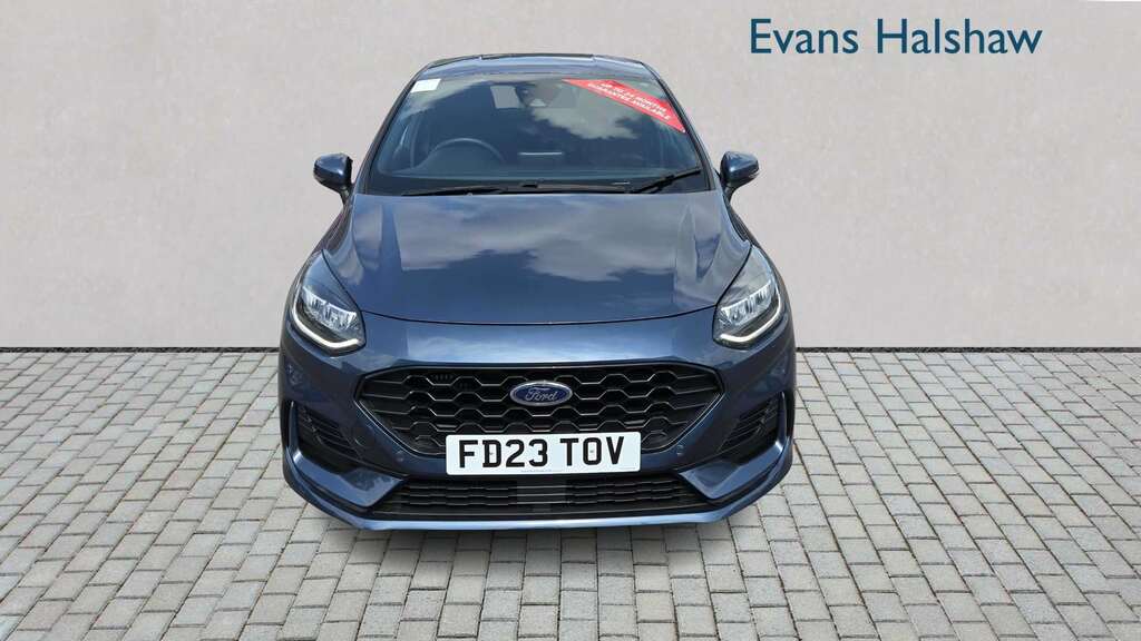 Ford Fiesta 1.0 Ecoboost Hybrid Mhev 125 St-line 2023 FD23TOV Blue #3