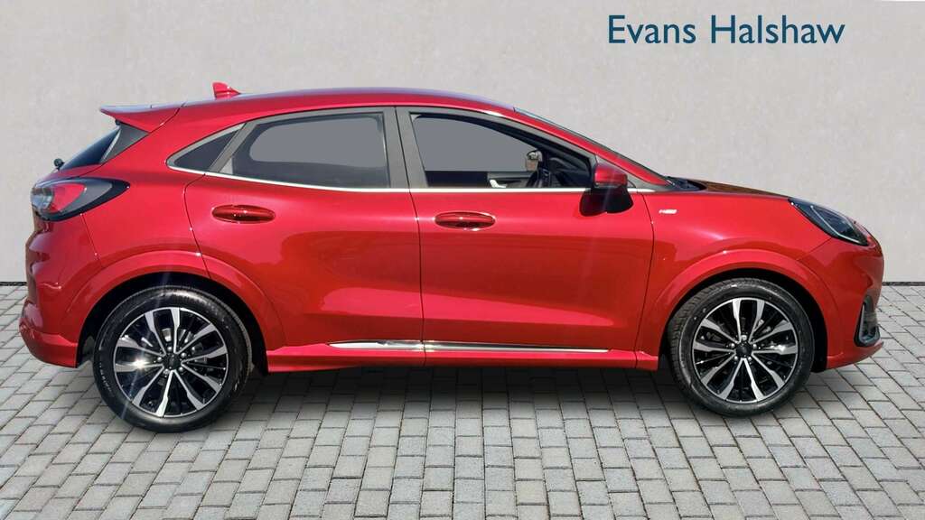 Ford Puma 1.0 Ecoboost Hybrid Mhev 155 St-line Vignale 2 FV23MHK Red #5