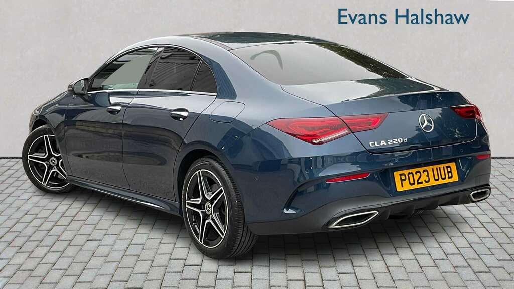 Mercedes-Benz CLA Class 220D Amg Line Premium Tip 2023 Blue