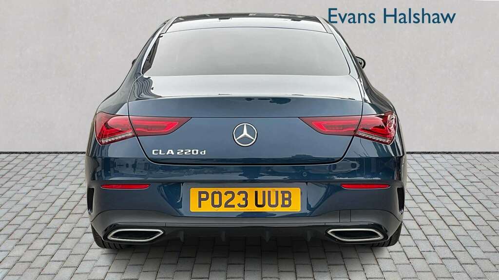 Mercedes-Benz CLA Class 220D Amg Line Premium Tip 2023 PO23UUB Blue #3