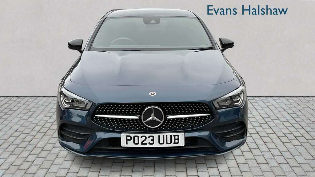Mercedes-Benz CLA Class 220D Amg Line Premium Tip 2023 PO23UUB Blue #2