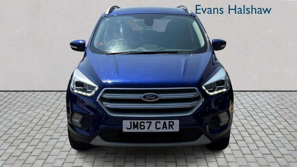 Ford Kuga 1.5 Ecoboost St-line X 2Wd 2017 JM67CAR Blue #3