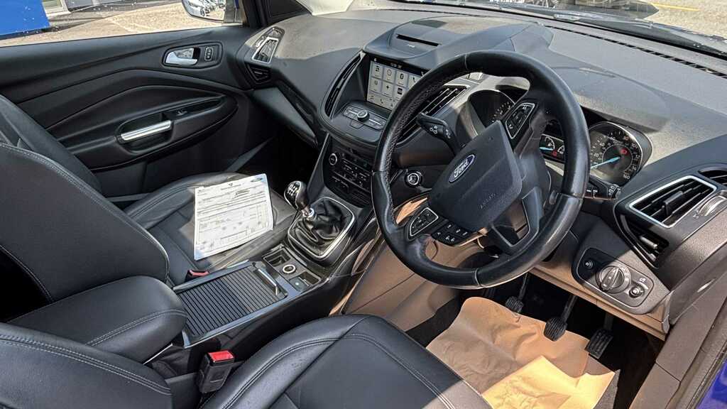 Ford Kuga 1.5 Ecoboost St-line X 2Wd 2017 JM67CAR Blue #5