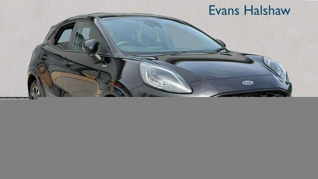 Ford Puma 1.0 Ecoboost Hybrid Mhev St-line Design 2021 Black
