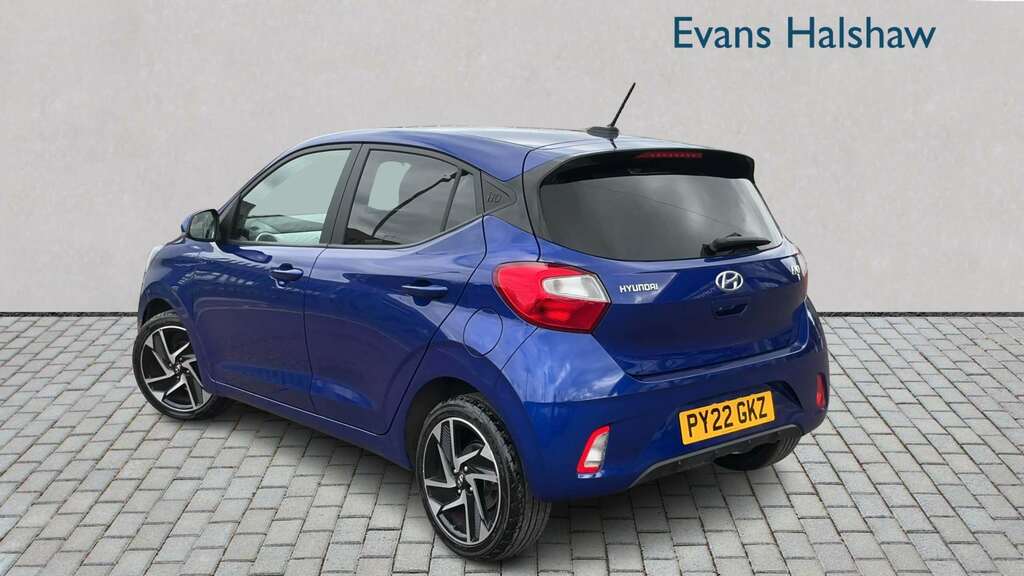 Hyundai I10 1.0 Mpi Premium 2022 PY22GKZ Blue #2