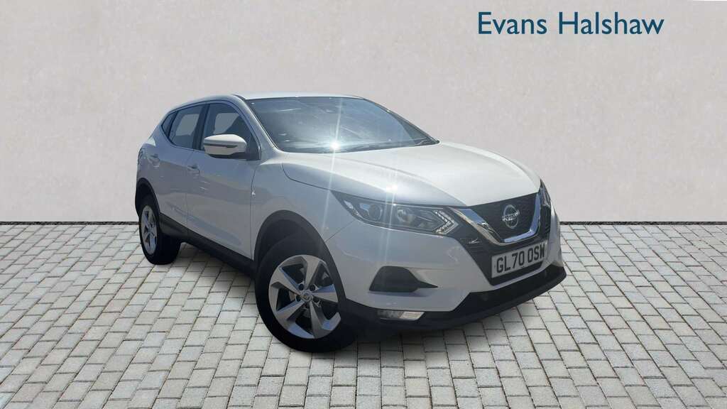Nissan Qashqai 1.3 Dig-t 160 157 Acenta Premium Dct 2020 White