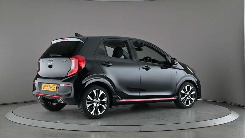Kia Picanto 1.0 Gt-line 4 Seats 2024 BP73HCE Black #4