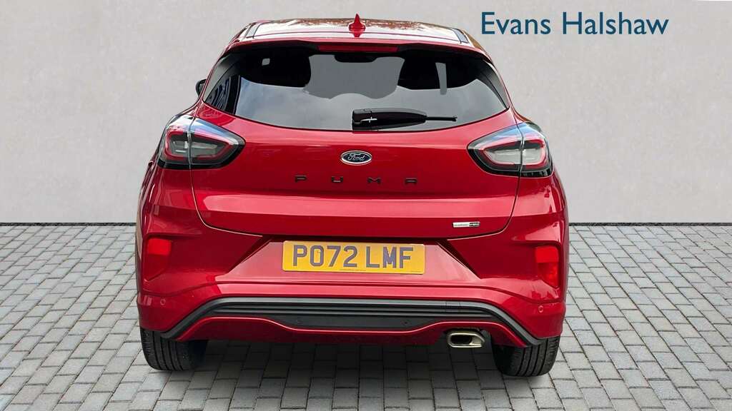 Ford Puma 1.0 Ecoboost Hybrid Mhev St-line X 2022 PO72LMF Red #5