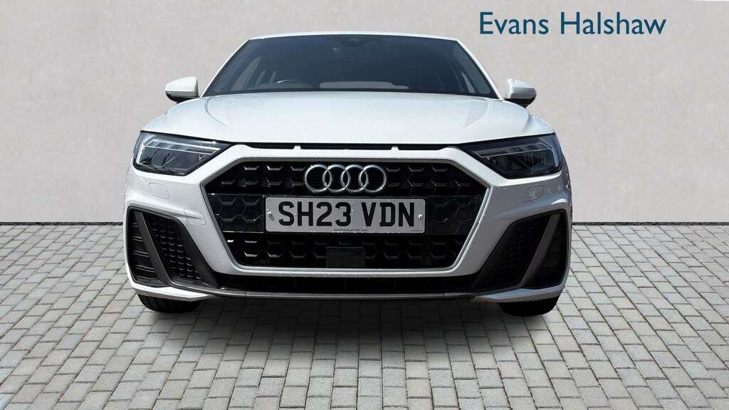 Audi A1 25 Tfsi S Line Tech Pack 2023 SH23VDN White #3