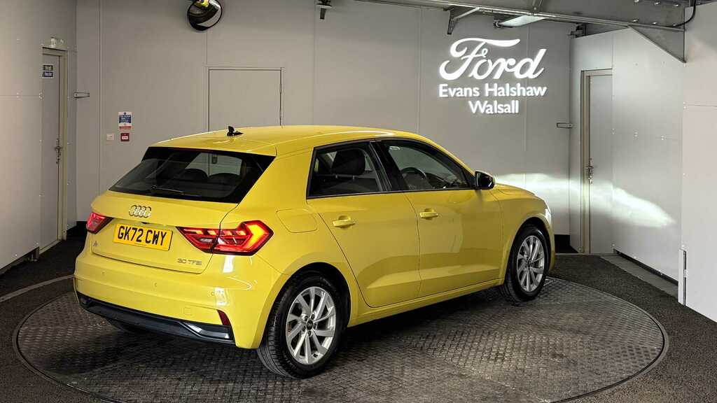 Audi A1 30 Tfsi 110 Sport 2022 GK72CWY Yellow #5