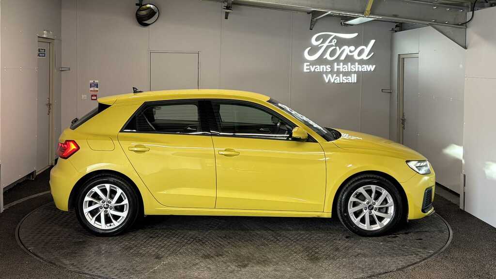 Audi A1 30 Tfsi 110 Sport 2022 GK72CWY Yellow #4