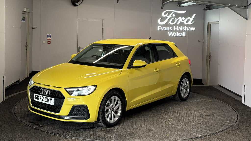Audi A1 30 Tfsi 110 Sport 2022 GK72CWY Yellow #3