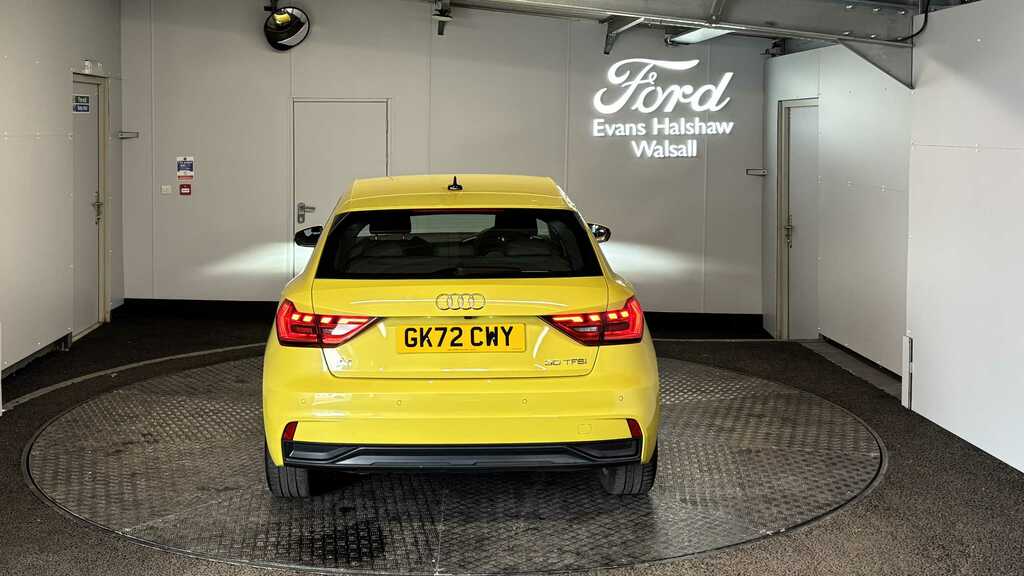 Audi A1 30 Tfsi 110 Sport 2022 GK72CWY Yellow #6
