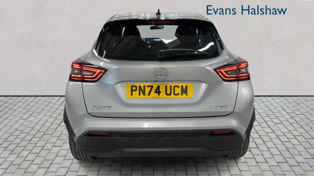Nissan Juke 1.6 Hybrid Acenta Premium 2024 PN74UCM Silver #5