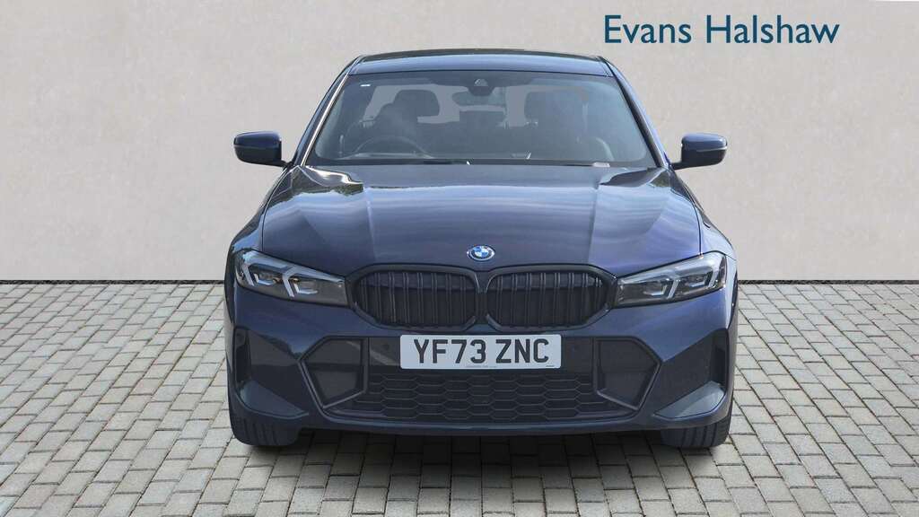 BMW 3 Series 330E M Sport Step 2023 YF73ZNC Blue #3