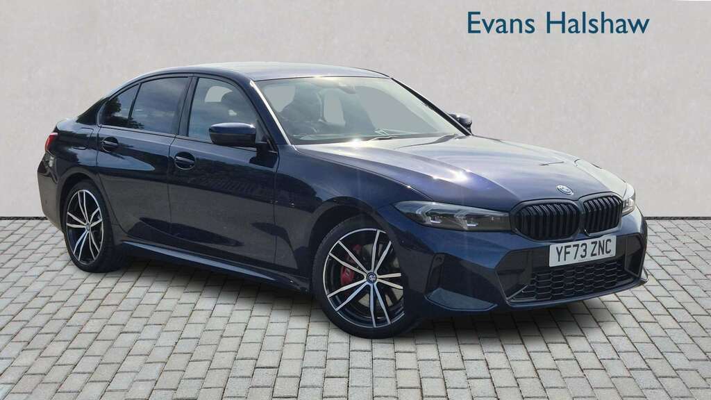 BMW 3 Series 330E M Sport Step 2023 Blue