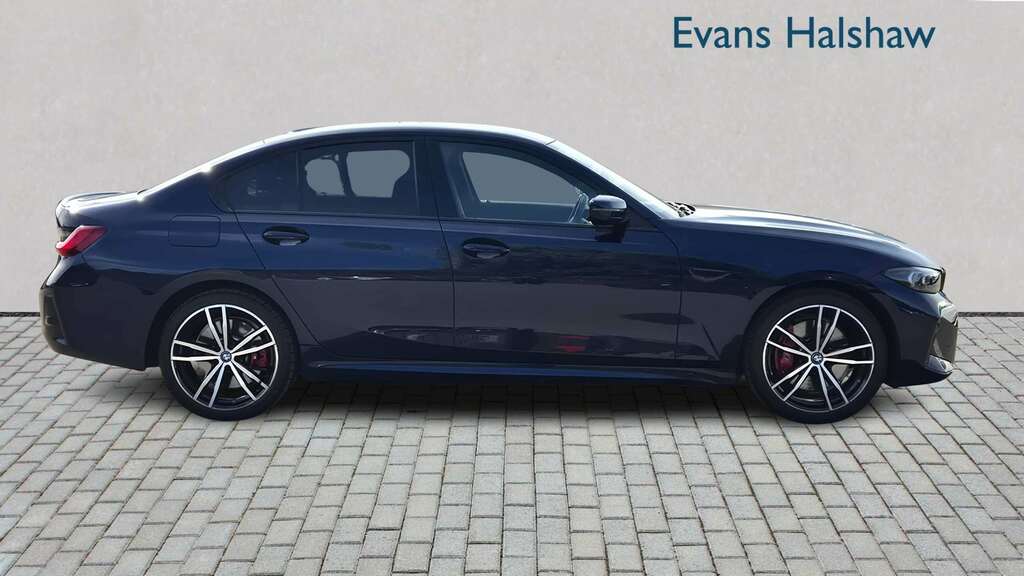 BMW 3 Series 330E M Sport Step 2023 YF73ZNC Blue #4
