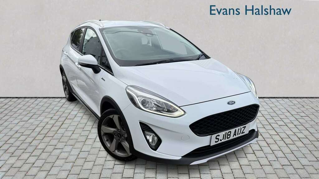 Ford Fiesta 1.0 Ecoboost 125 Active X 2018 SJ18AOZ White #4