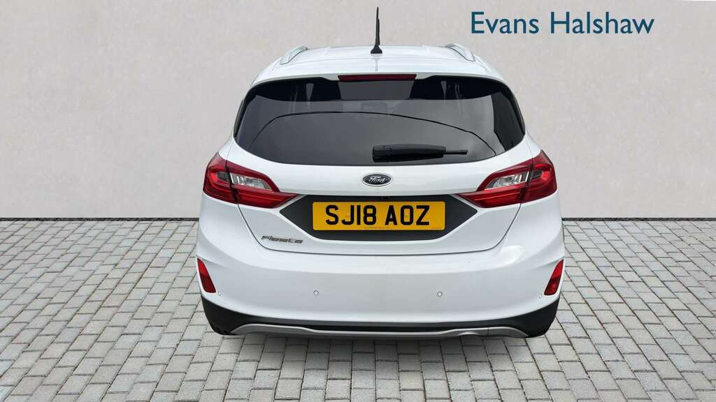 Ford Fiesta 1.0 Ecoboost 125 Active X 2018 SJ18AOZ White #3