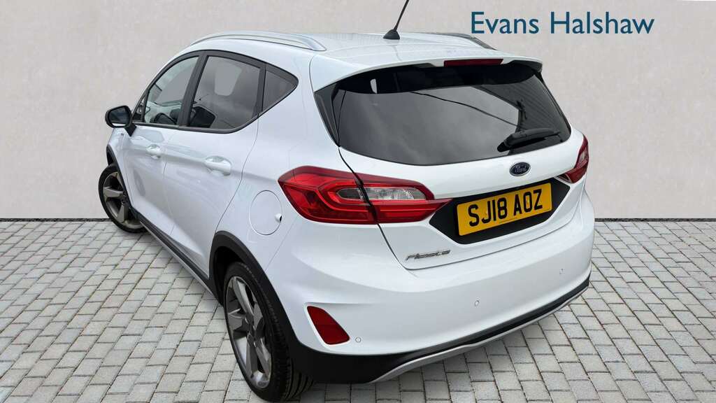 Ford Fiesta 1.0 Ecoboost 125 Active X 2018 SJ18AOZ White #5