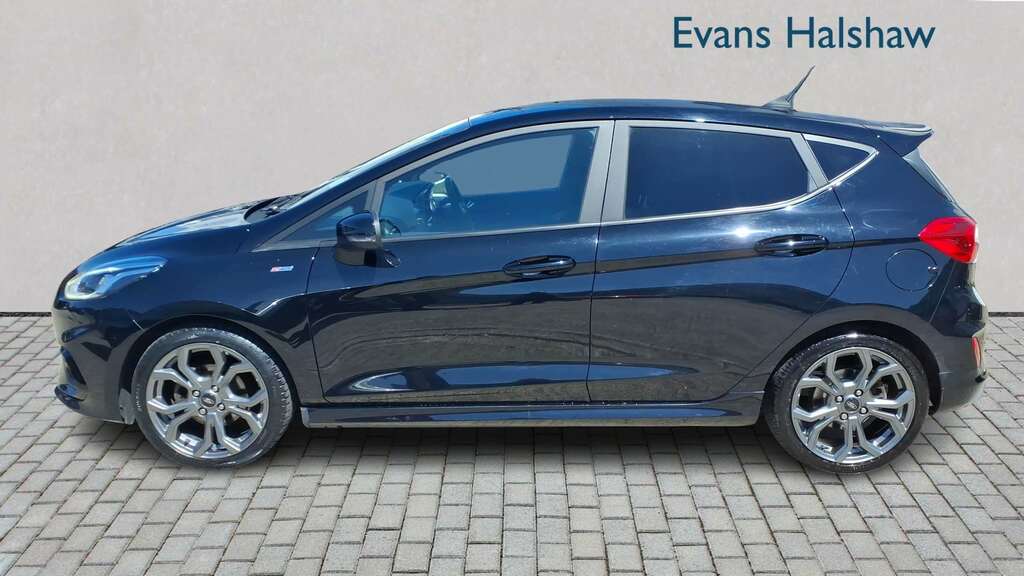 Ford Fiesta 1.0 Ecoboost St-line X 2019 WT19VCF Black #2