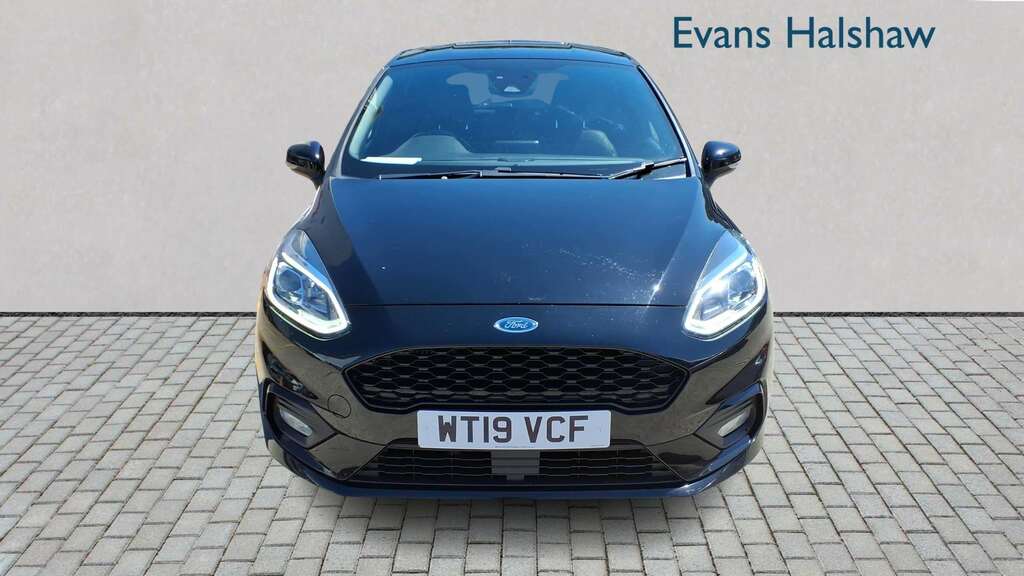 Ford Fiesta 1.0 Ecoboost St-line X 2019 WT19VCF Black #4