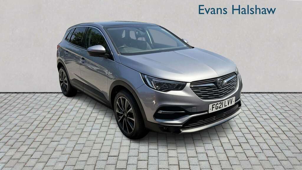 Vauxhall Grandland X 1.2 Turbo Elite Nav 8 Speed 2021 Grey