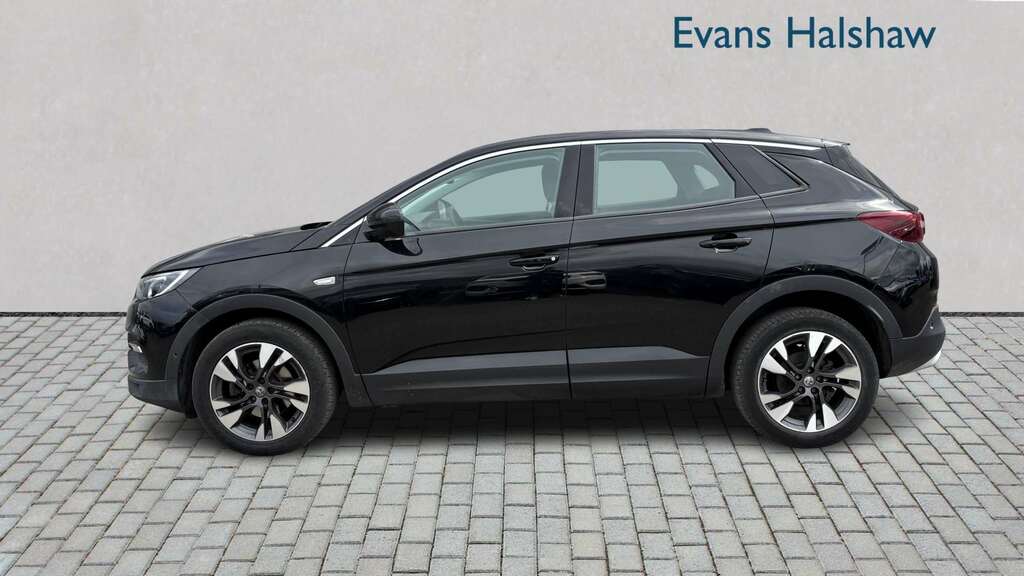 Vauxhall Grandland X 1.2 Turbo Sport Nav 2019 SB19YTK Black #2