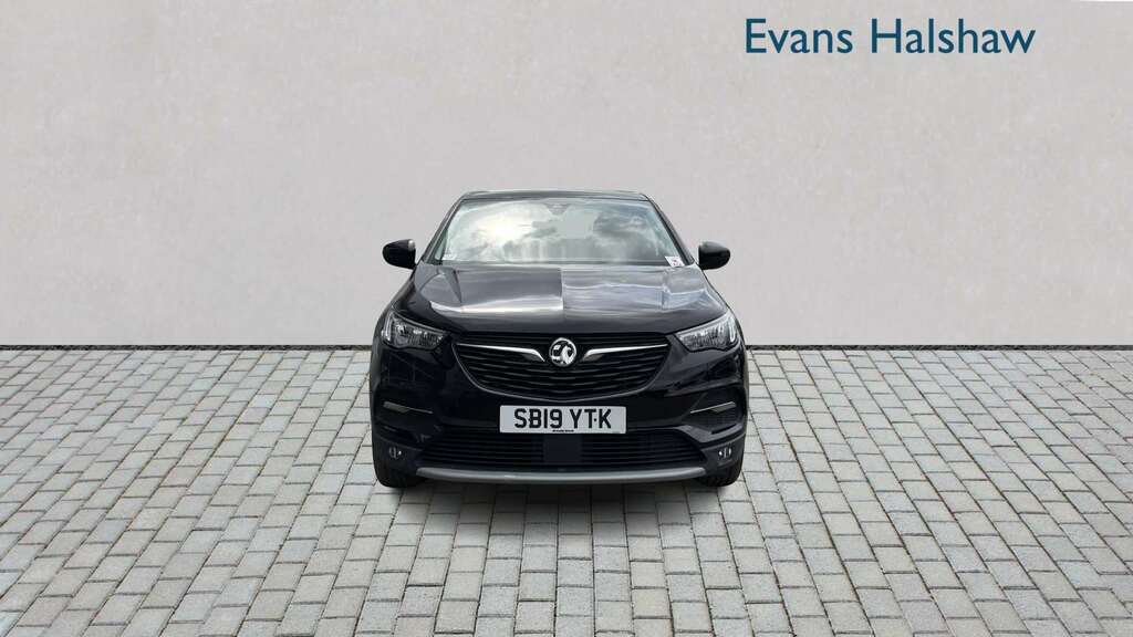 Vauxhall Grandland X 1.2 Turbo Sport Nav 2019 SB19YTK Black #3