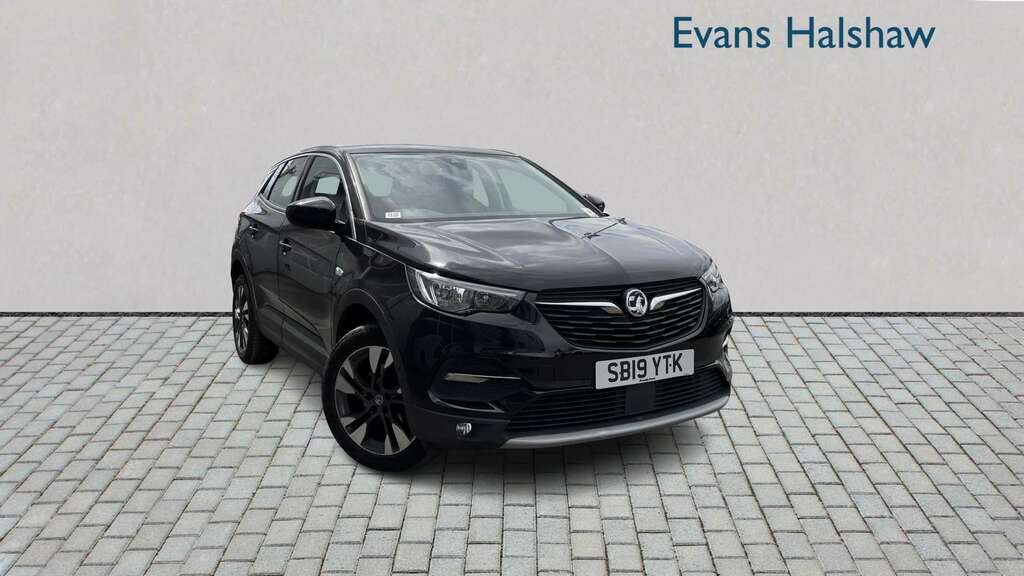 Vauxhall Grandland X 1.2 Turbo Sport Nav 2019 Black