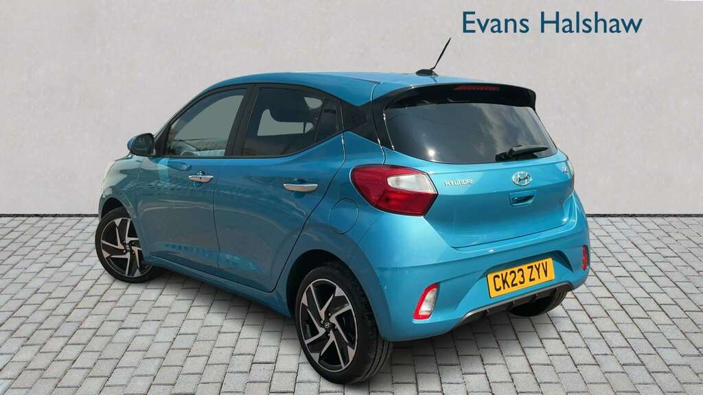 Hyundai I10 1.2 Mpi Premium 2023 CK23ZYV Blue #2