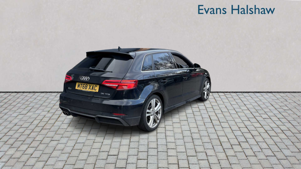 Audi A3 35 Tfsi S Line 2018 MT68XAC Black #4