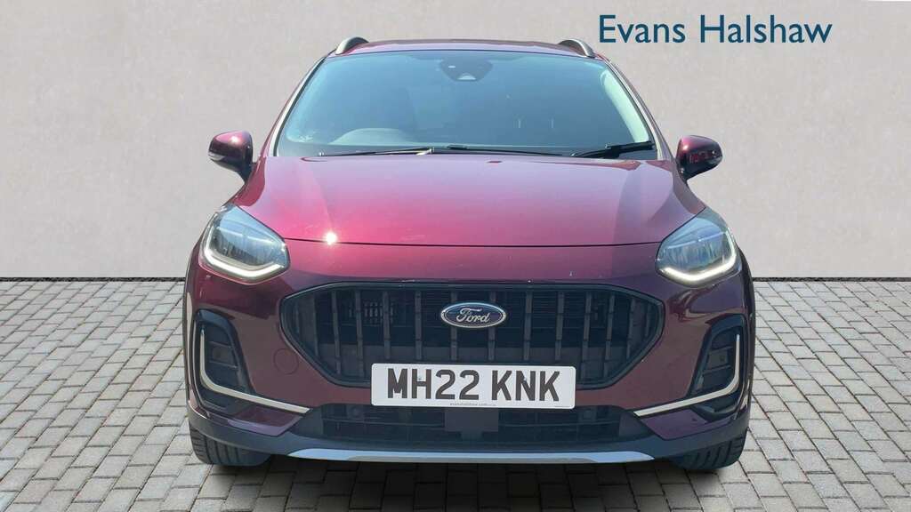 Ford Fiesta 1.0 Ecoboost Hybrid Mhev 155 Active Vignale 20 MH22KNK Red #4