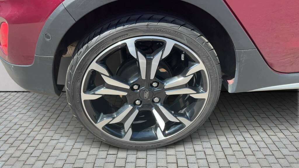 Ford Fiesta 1.0 Ecoboost Hybrid Mhev 155 Active Vignale 20 MH22KNK Red #6