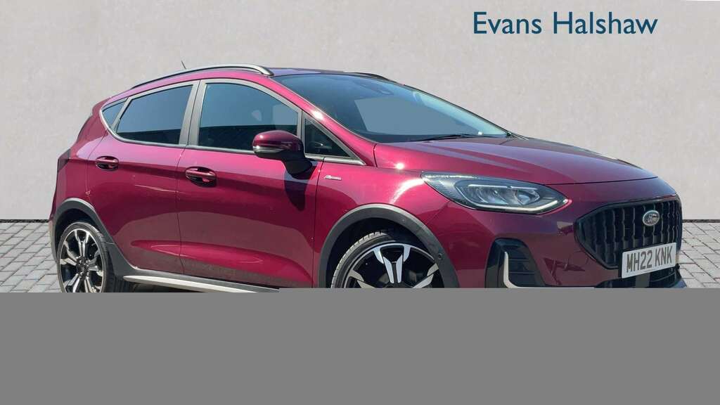 Ford Fiesta 1.0 Ecoboost Hybrid Mhev 155 Active Vignale 20 Red