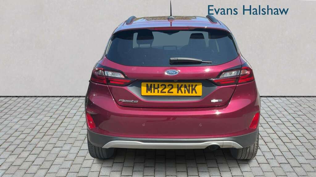 Ford Fiesta 1.0 Ecoboost Hybrid Mhev 155 Active Vignale 20 MH22KNK Red #5