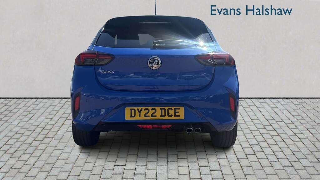 Vauxhall Corsa 1.2 Turbo Sri Edition 2022 DY22DCE Blue #4