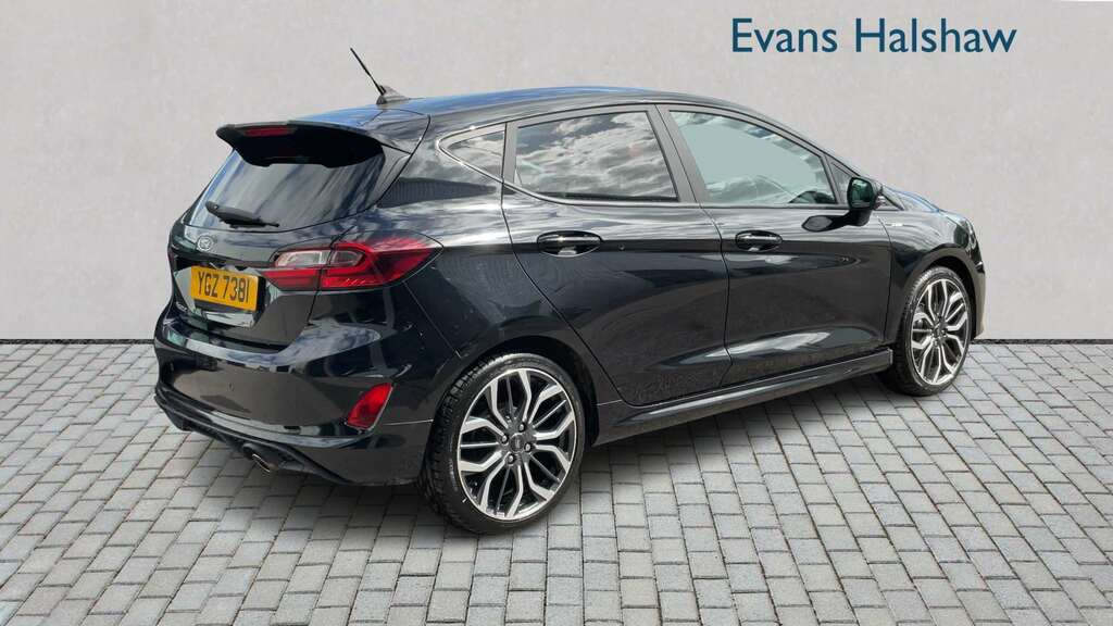 Ford Fiesta 1.0 Ecoboost St-line X 2023 YGZ7381 Black #2