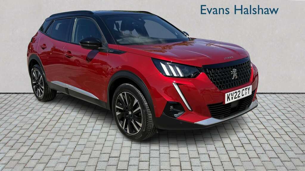 Peugeot 2008 1.2 Puretech 155 Gt Premium Eat8 2022 Red