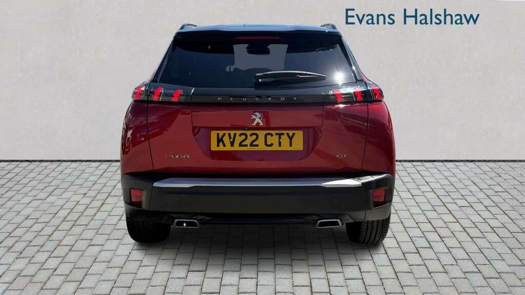 Peugeot 2008 1.2 Puretech 155 Gt Premium Eat8 2022 KV22CTY Red #3