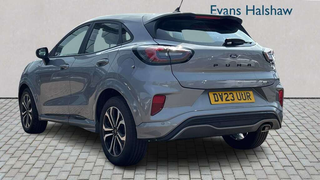Ford Puma 1.0 Ecoboost Hybrid Mhev 155 St-line 2023 DV23UUR Silver #2