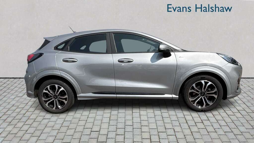 Ford Puma 1.0 Ecoboost Hybrid Mhev 155 St-line 2023 DV23UUR Silver #6