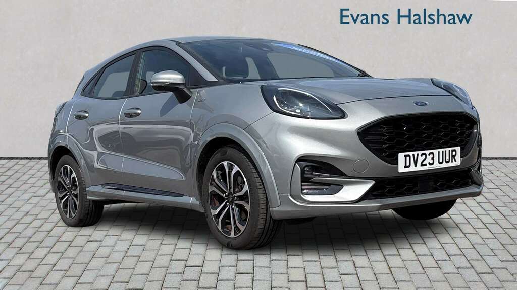 Ford Puma 1.0 Ecoboost Hybrid Mhev 155 St-line 2023 DV23UUR Silver