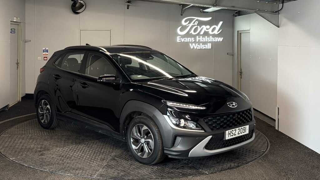Hyundai Kona 1.6 Gdi Hybrid Se Connect Dct 2023 HSZ2091 Black