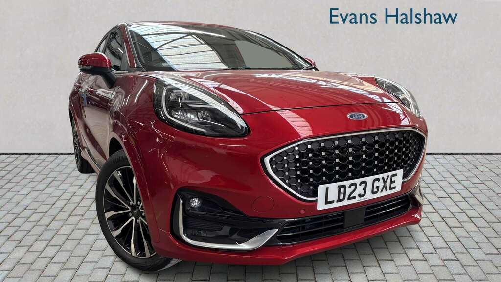 Ford Puma 1.0 Ecoboost Hybr Mhev 155 St-line Vignale Dct Red