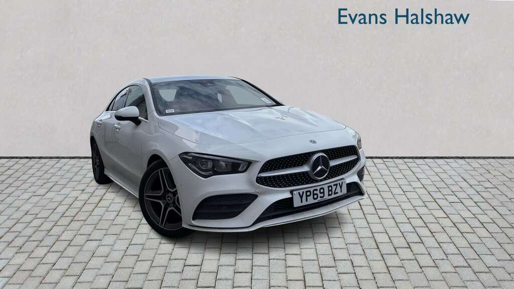 Mercedes-Benz CLA Class 200 Amg Line Tip 2019 White